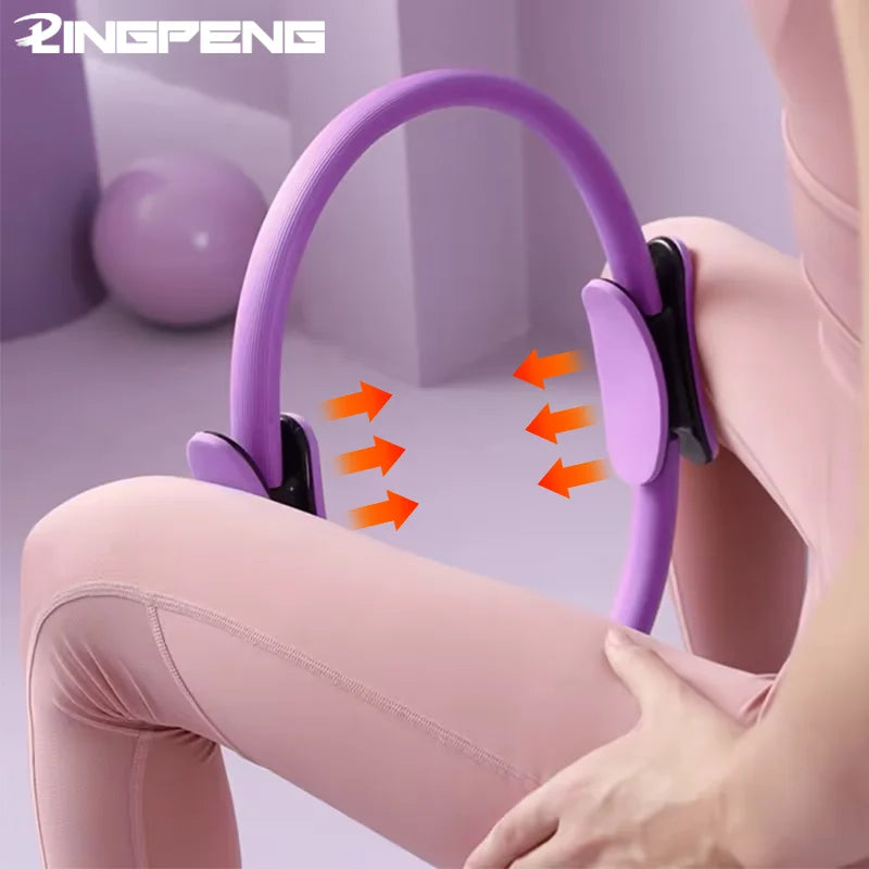 Yoga Pilates Ring for Pelvic Floor Muscle Training - Open Back Magic Ring Fitness Accessory